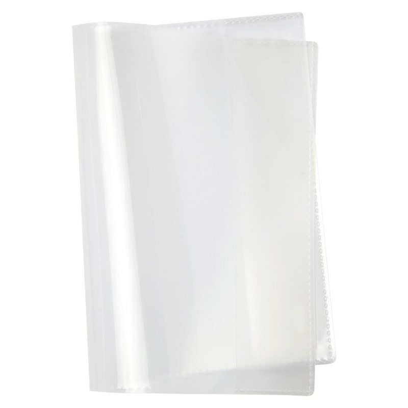 JOLLYCOVER na zápisník formátu A6 na výšku - priehľadná farba