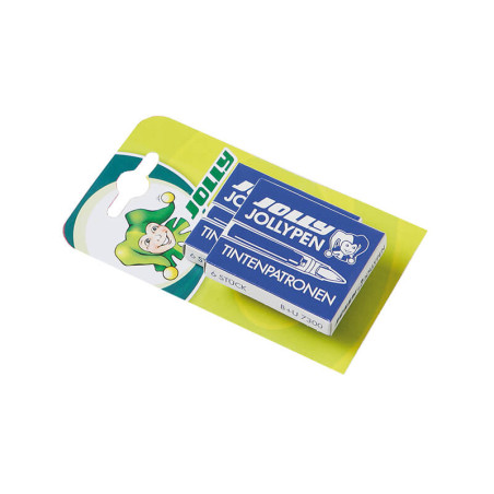 Atramentová náplň Jollypen - kráľovská modrá (6 ks)