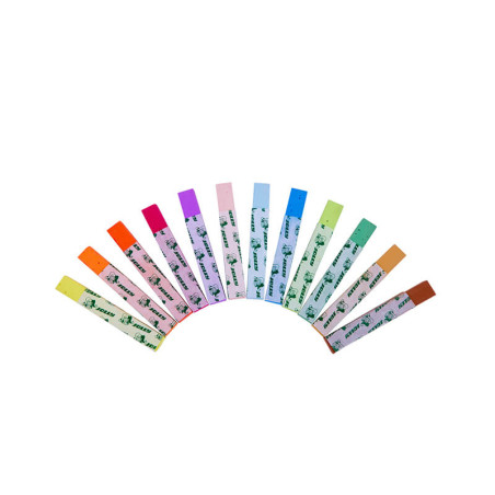 Školské kriedy farebné zabalené 12