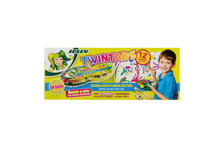 Vodové farby TWINTABS 12