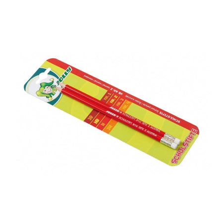 Školské ceruzky s gumou HB