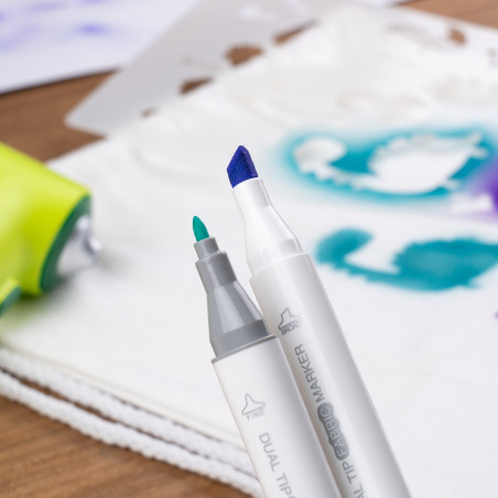 AIRBRUSH TEXTILE duo náplne (12 ks)