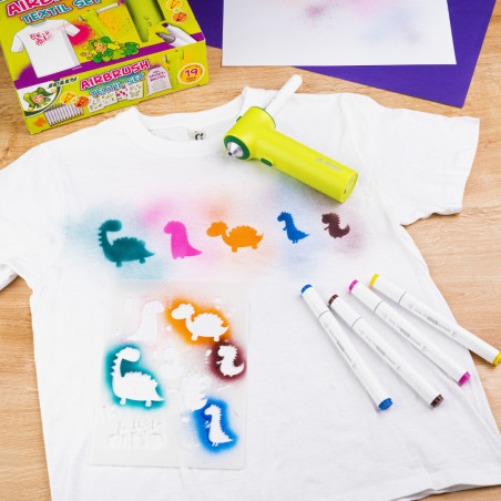 AIRBRUSH TEXTILE duo náplne (12 ks)