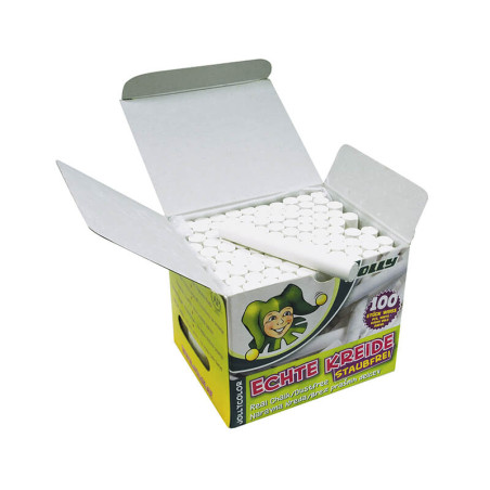 Jollycolor kriedy biele 100