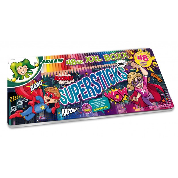 Supersticks 48 XXL Boxx SUPERHRDINOVIA dizajn Supersticks 48 XXL Boxx SUPERHRDINOVIA dizajn