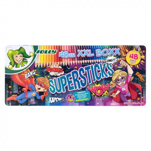 Supersticks 48 XXL Boxx SUPERHRDINOVIA dizajn Supersticks 48 XXL Boxx SUPERHRDINOVIA dizajn