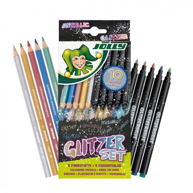 GLITTER SET - metalická sada 10 GLITTER SET - metalická sada 10
