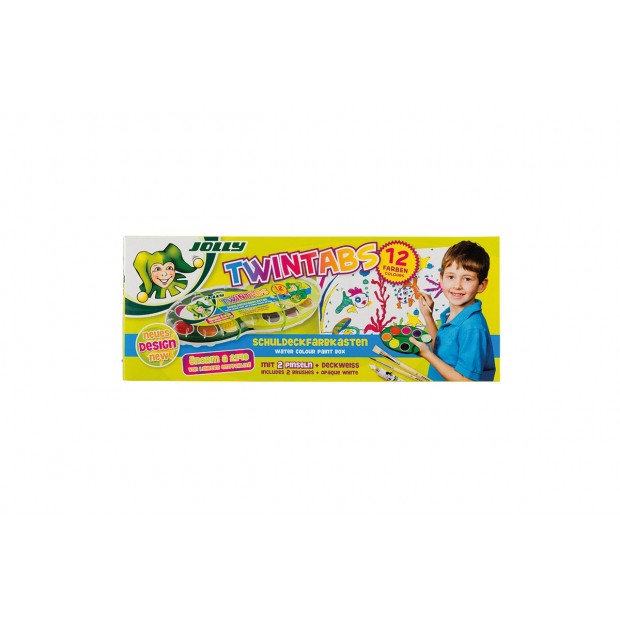 Vodové farby TWINTABS 12 Vodové farby TWINTABS 12