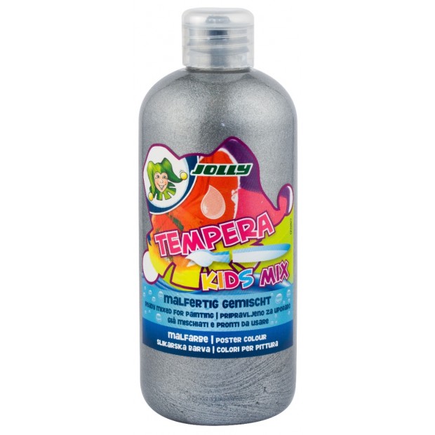 Tempera Kids Mix 0,5L - strieborná a zlatá farba Tempera Kids Mix 0,5L - strieborná a zlatá farba