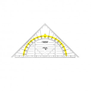 Rysovací trojuholník 25cm