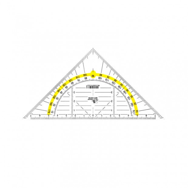Rysovací trojuholník 16cm